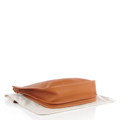 Hermes Taurillon Clemence Evelyne III GM Gold 4 of 14