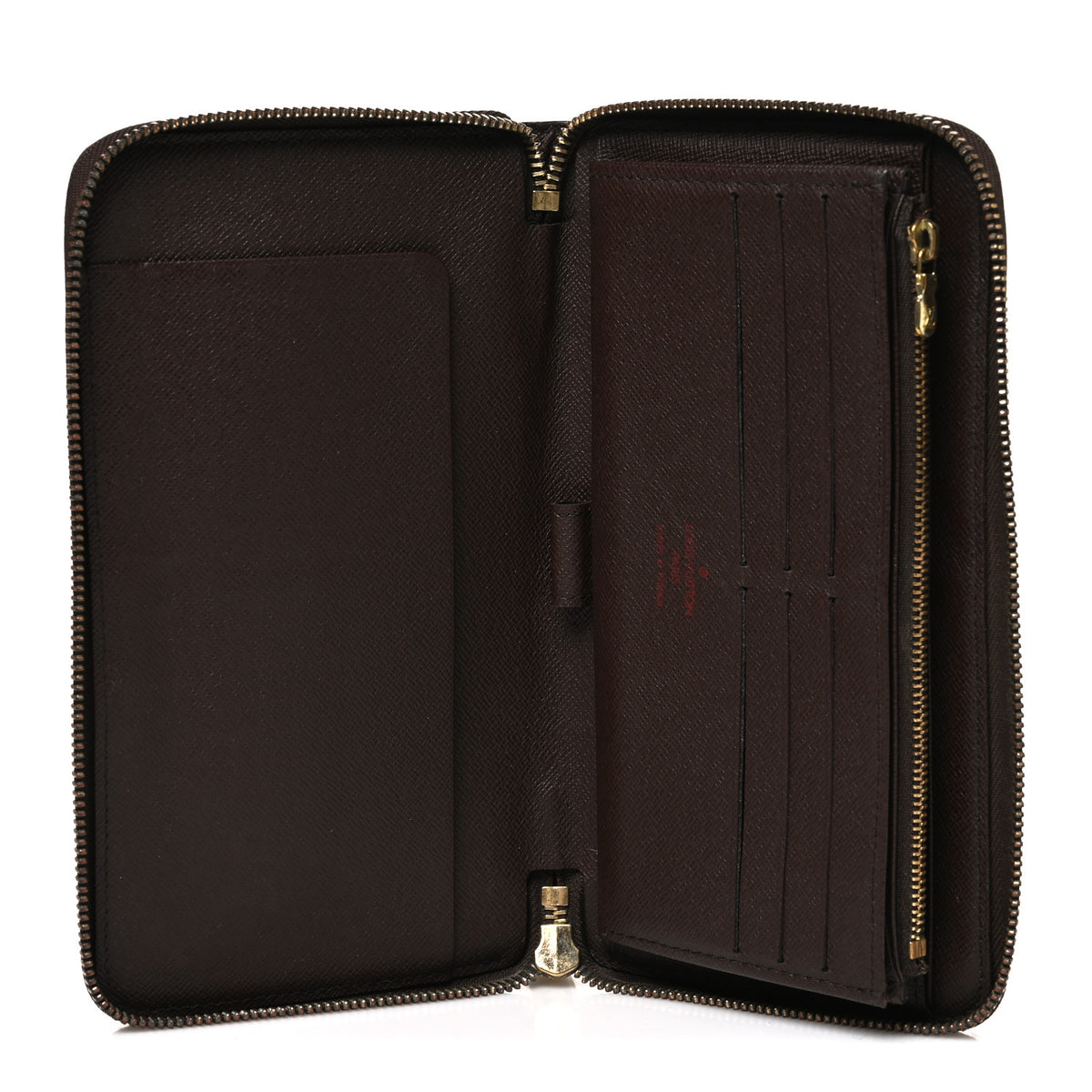 Louis Vuitton Damier Ebene Zippy Organizer Wallet 6 of 11