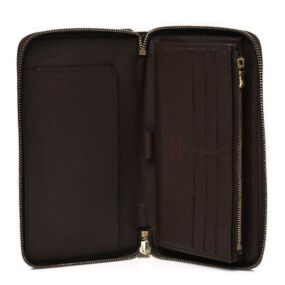 Louis Vuitton Damier Ebene Zippy Organizer Wallet 6 of 11