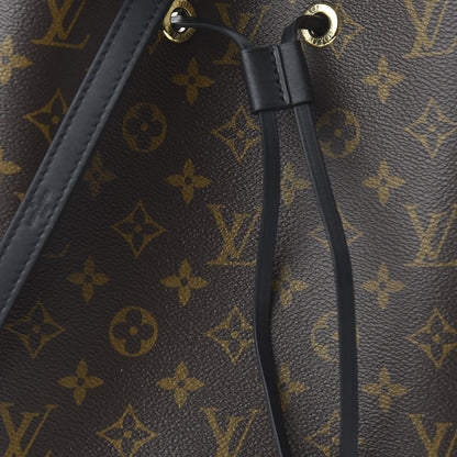 Louis Vuitton Monogram Neonoe MM Black 9 of 10