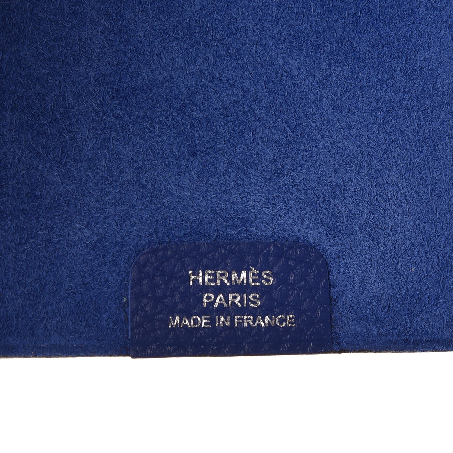 Hermes Togo Ulysse PM Notebook Cover Bleu Electrique 6 of 9