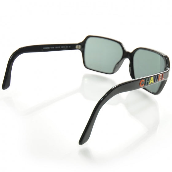 Rainbow Letter Sunglasses 5139 Black