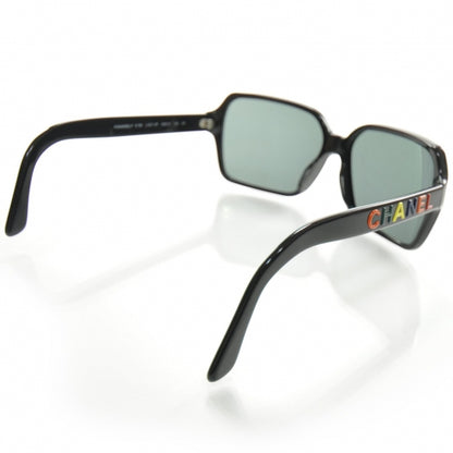 Chanel Rainbow Letter Sunglasses 5139 Black 2 of 8