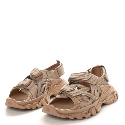 Balenciaga Neoprene Rubber Womens Track Sandals 37 Full Beige 3 of 9