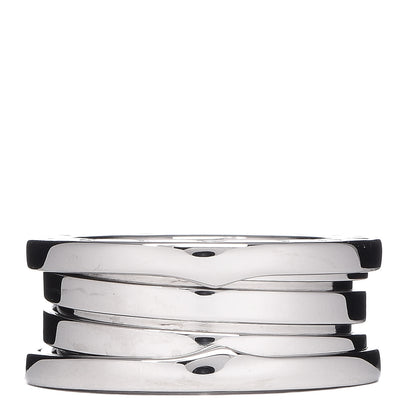 Bulgari 18K White Gold B.Zero1 Three-Band Ring 51 5.75 1 of 4