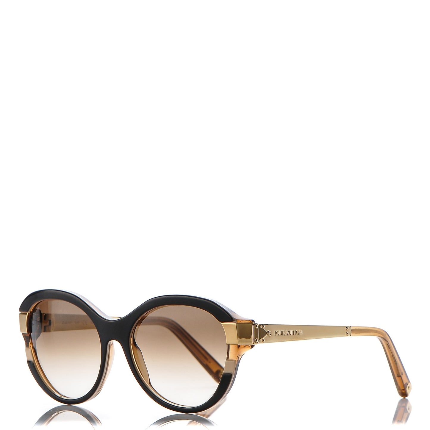 Petit Soupcon Cat Eye Sunglasses Z0487W Brown