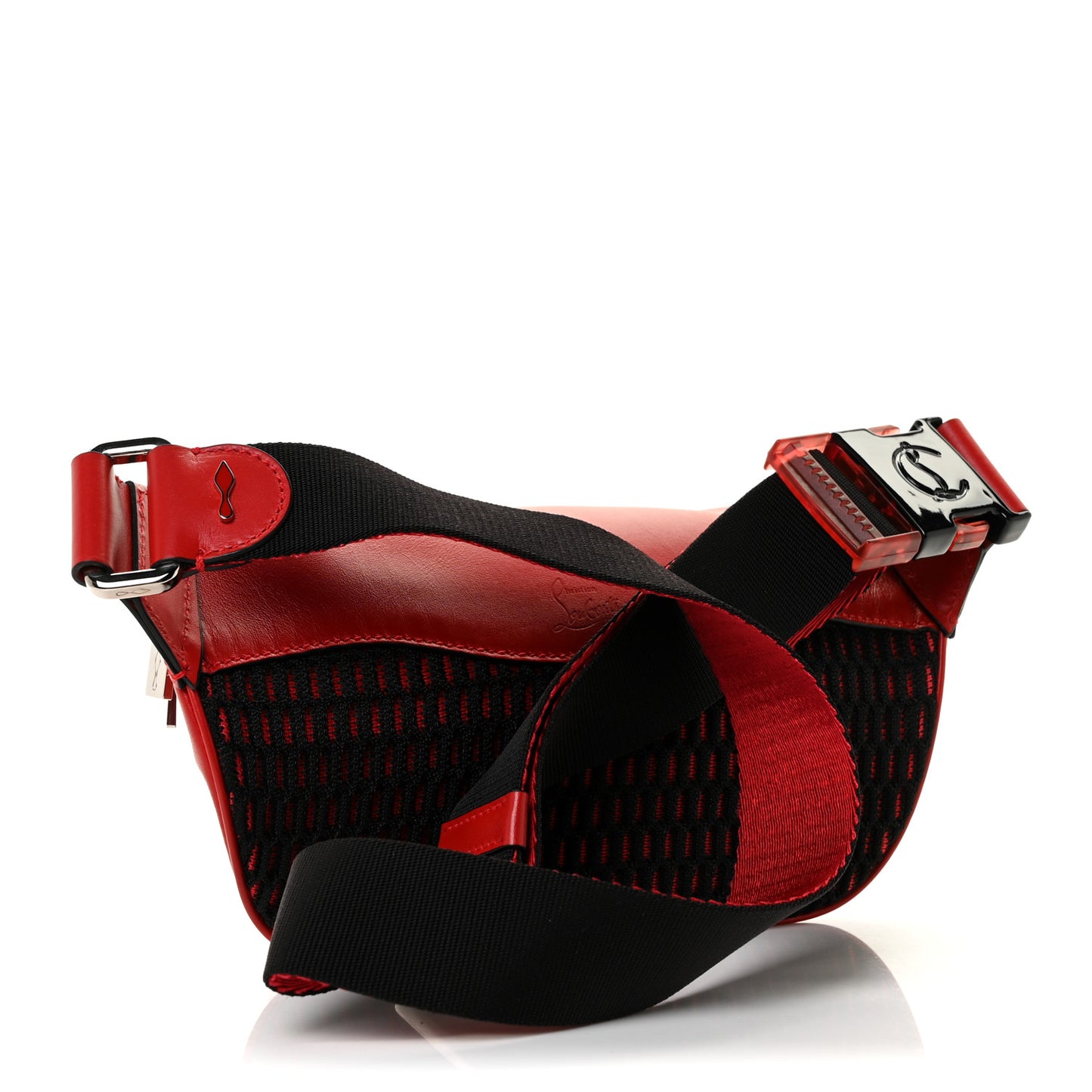 Calfskin Marie Jane Belt Bag Red