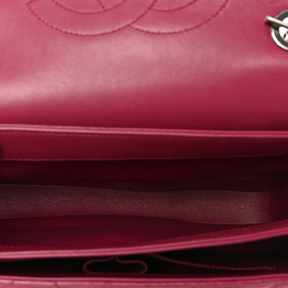 Chanel Lambskin Quilted Medium Trendy CC Flap Dual Handle Bag Dark Pink 5 of 11