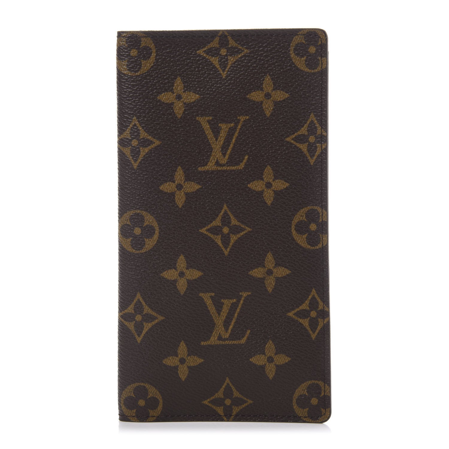 Louis Vuitton Monogram Porte Valeurs Checkbook Wallet 1 of 7