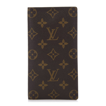Louis Vuitton Monogram Porte Valeurs Checkbook Wallet 1 of 7