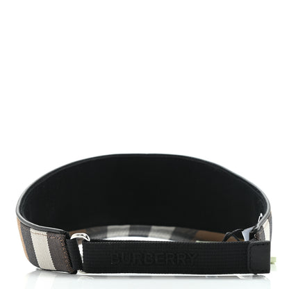Burberry Canvas Giant Check Visor L Birch Brown 6 of 7