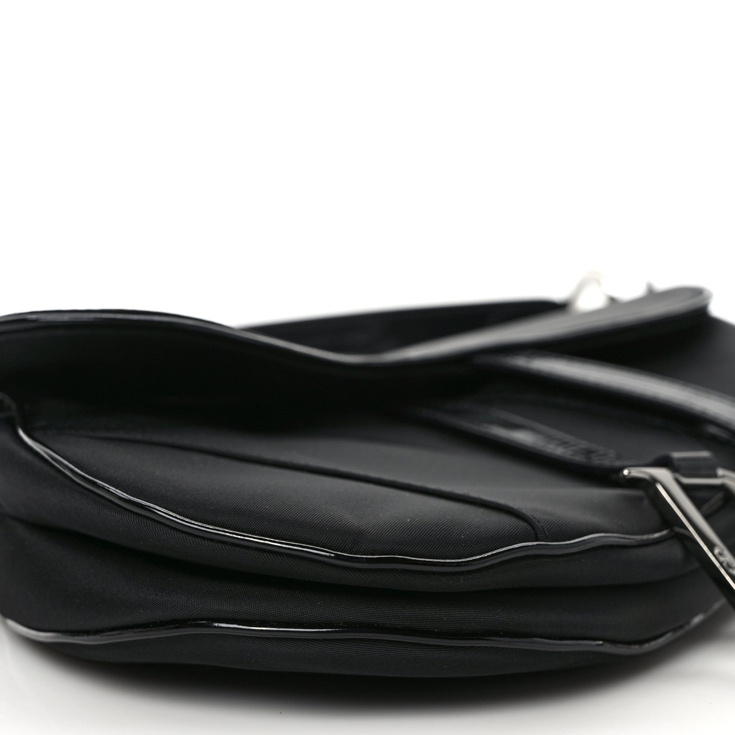 Christian Dior Nylon Saddle Bag Black 7 of 9