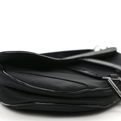 Christian Dior Nylon Saddle Bag Black 7 of 9