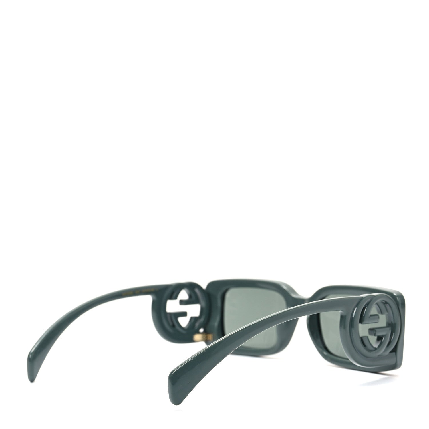 Gucci Acetate Rectangle Frame Sunglasses GG1325S Dark Grey 4 of 7