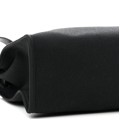 Hermes Military Toile Vache Hunter Herbag Zip PM 31 Black 9 of 11
