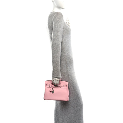 Hermes Swift Birkin 25 Rose Sakura 2 of 13