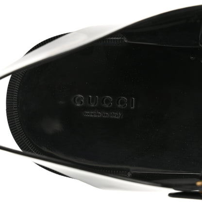 Gucci Shiny Rubber Mens Double G Buckle Strap Sandals 9 Black 7 of 7