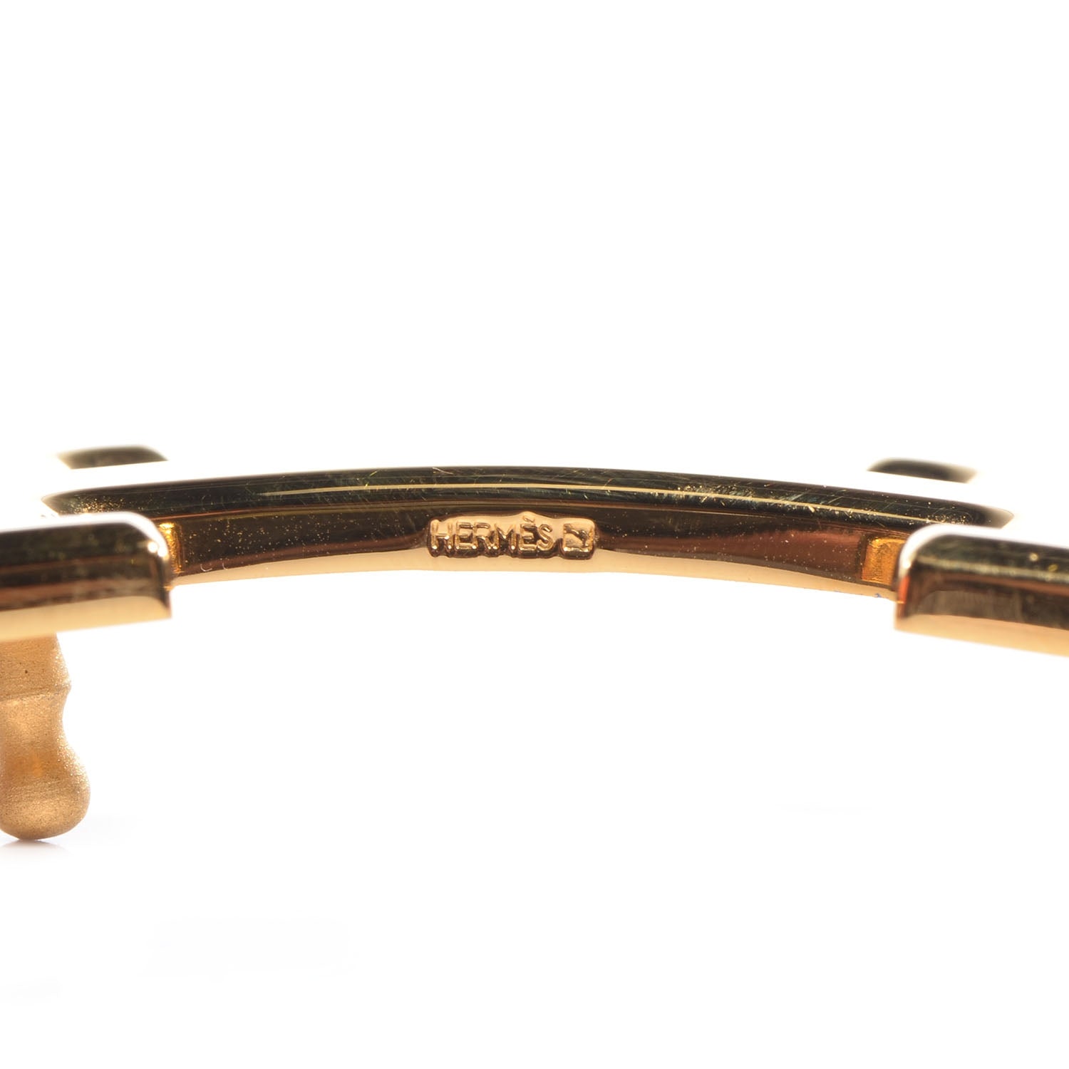 Hermes Courchevel Reversible Polished Constance 32mm H Belt 70 Bleu France Gold 6 of 6