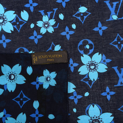 Louis Vuitton Cotton Takashi Murakami Square Scarf 2 of 3