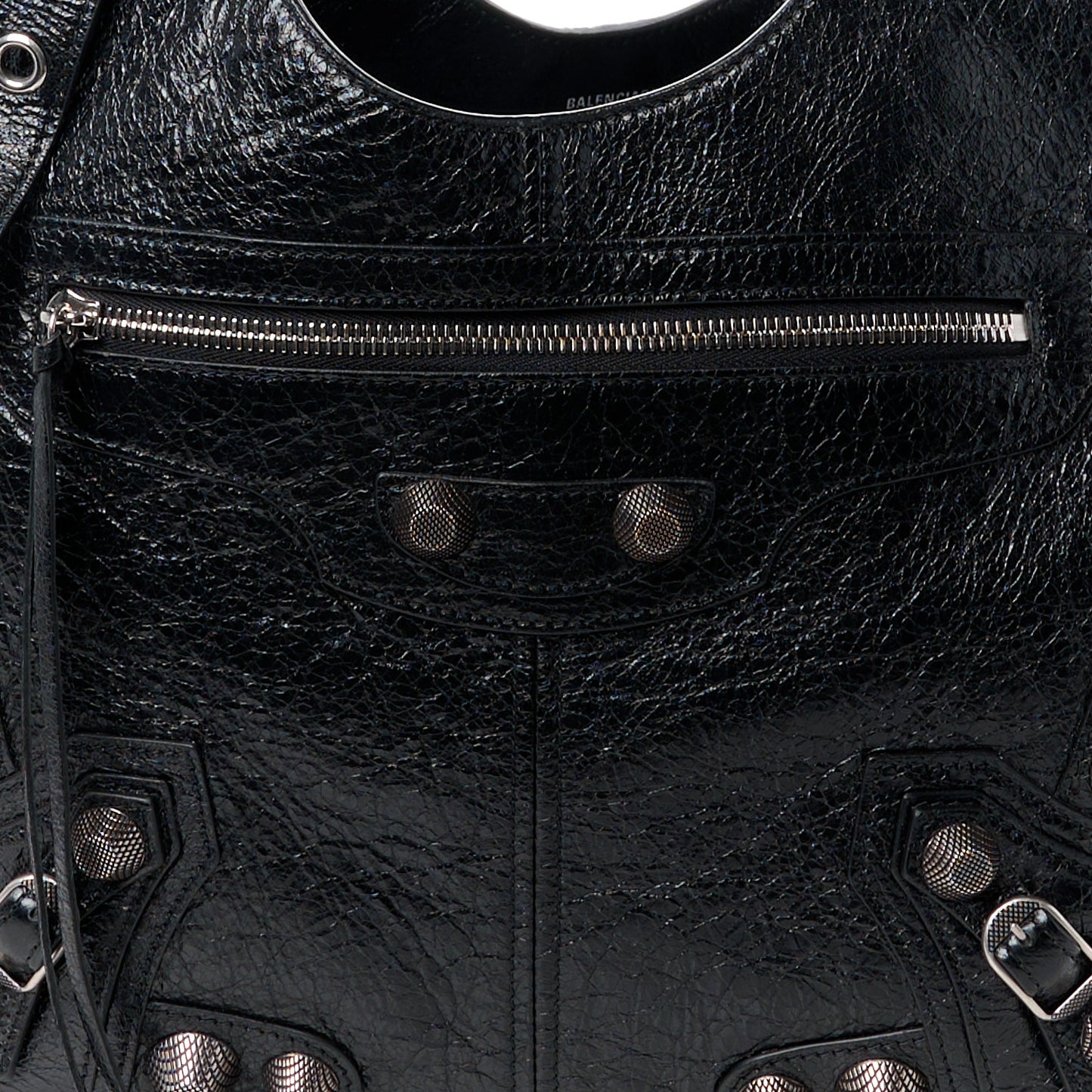 Agneau Arena Medium Le Cagole Carry All Bag Black
