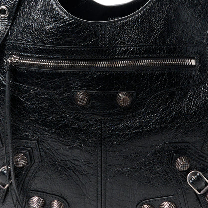 Balenciaga Agneau Arena Medium Le Cagole Carry All Bag Black 8 of 11