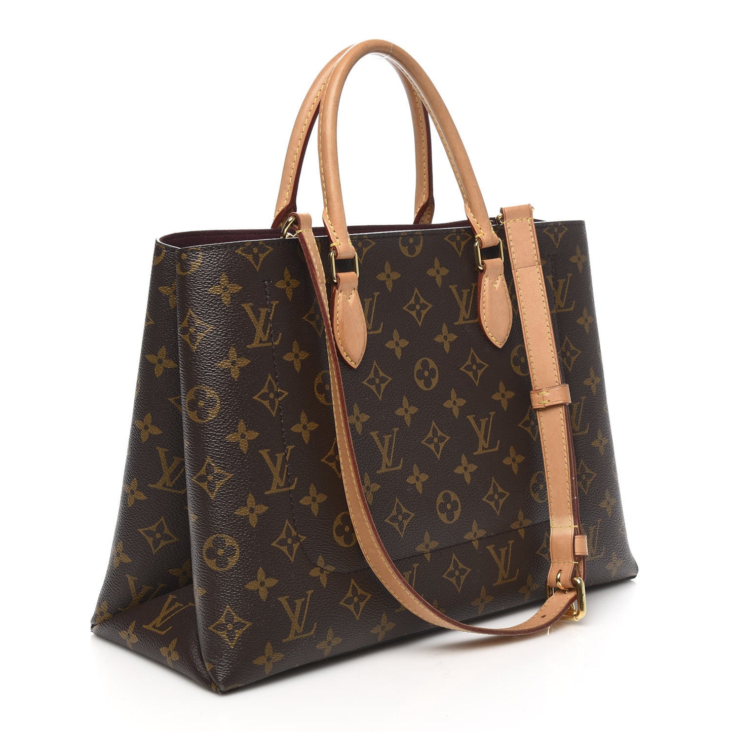 Monogram Flower Tote