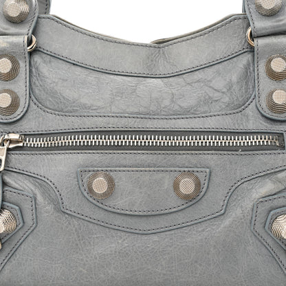 Balenciaga Agneau Giant 21 Silver Hardware City Ardoise 8 of 25