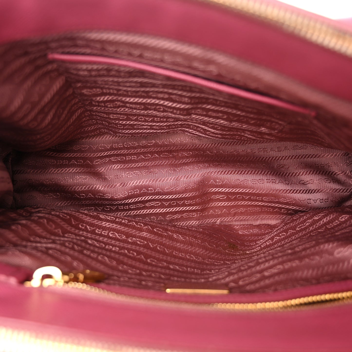 Saffiano Small Galleria Double Zip Tote Peonia