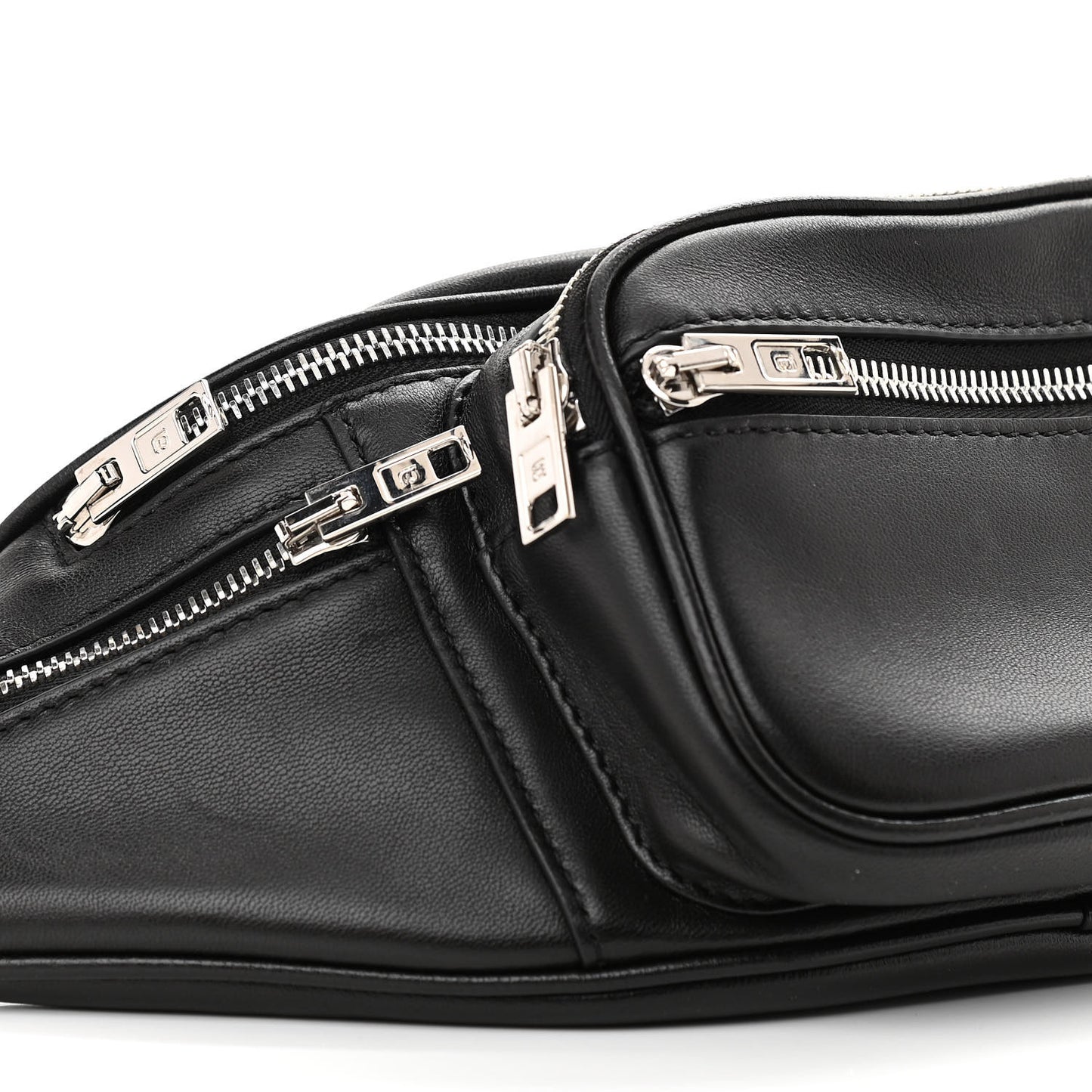 Lambskin Attica Belt Bag Black
