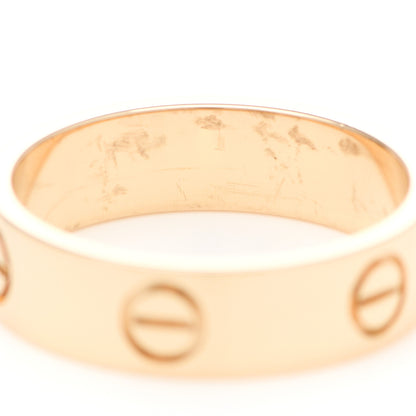 Cartier 18K Yellow Gold 5.5mm LOVE Ring 57 8 5 of 6