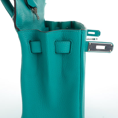 Hermes Taurillon Clemence Kelly Retourne 28 Bleu Paon 14 of 26