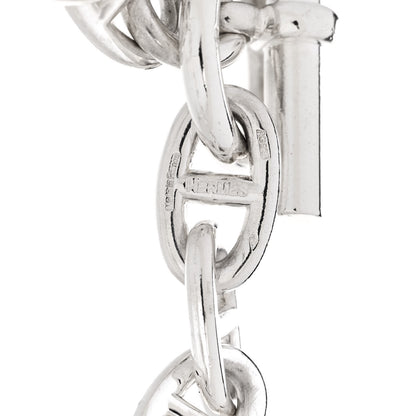 Hermes Sterling Silver TGM Chaine D'Ancre Bracelet 3 of 4