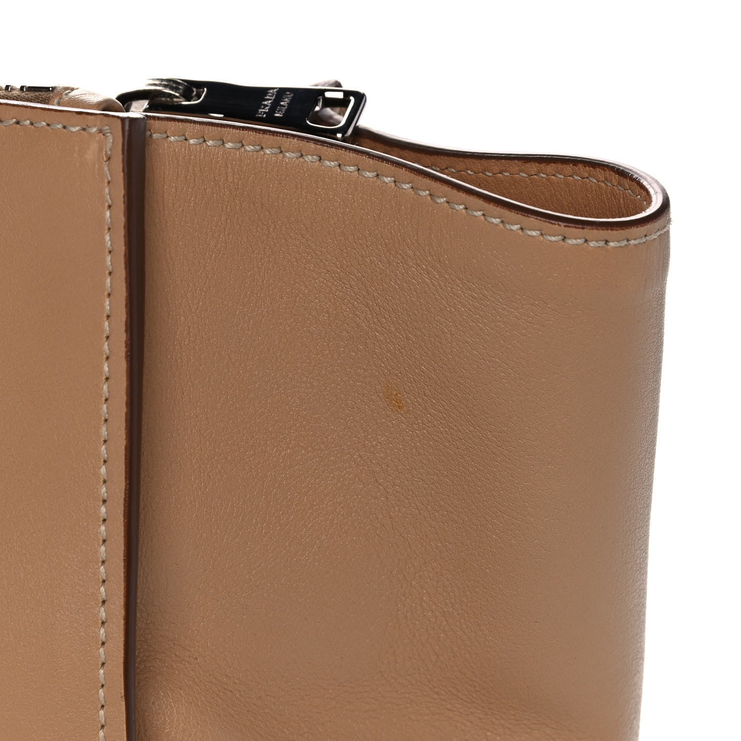 Prada Vitello Soft Twin Pocket Tote 13 of 15