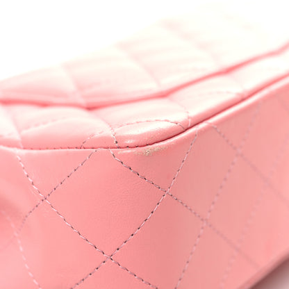 Chanel Lambskin Quilted Mini Rectangular Flap Pink 11 of 12