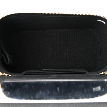 Chanel Caviar Quilted Small Vanity Case With Chain Black 5 of 11