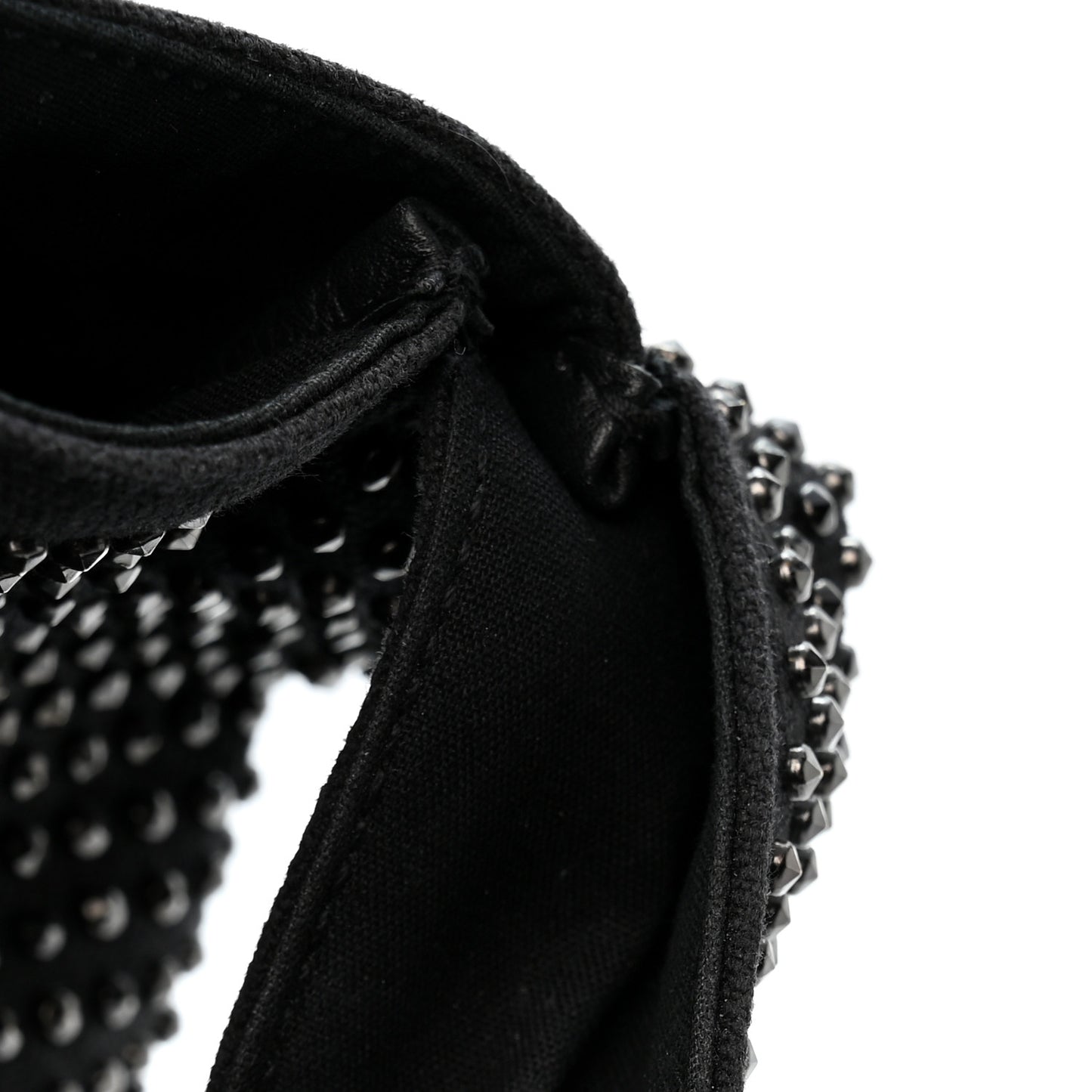 Cotton Studded Le 5 A 7 Soft Hobo Black