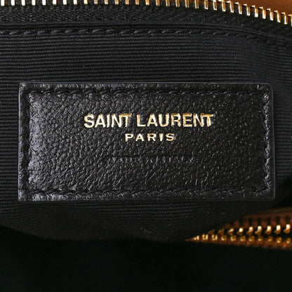 Saint Laurent Suede Y Quilted Monogram Medium Loulou Chain Satchel Cinnamon 7 of 11