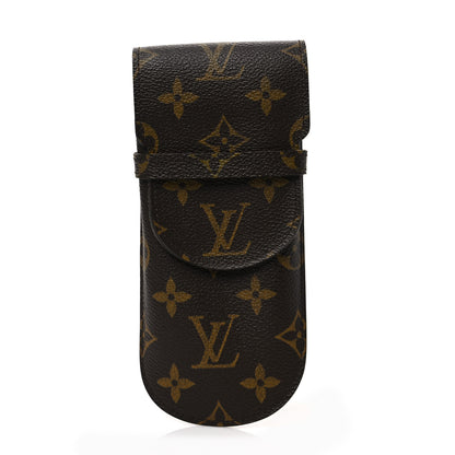 Louis Vuitton Monogram Glasses Sunglasses Case w Flap 1 of 7