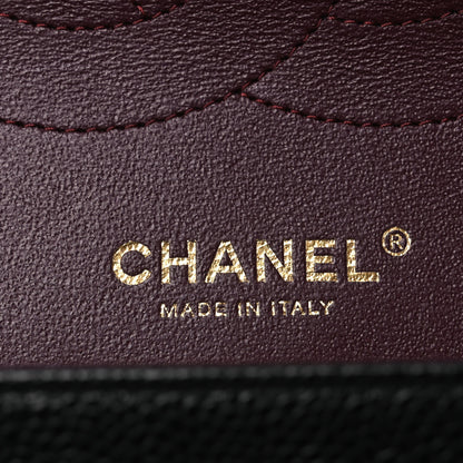 Chanel Caviar Quilted Jumbo Double Flap Black 6 of 13