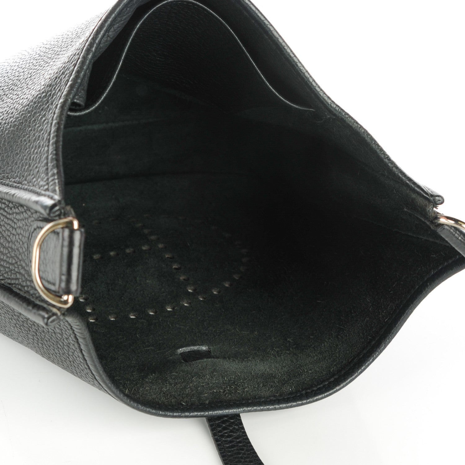 Hermes Taurillon Clemence Evelyne PM Black 5 of 10