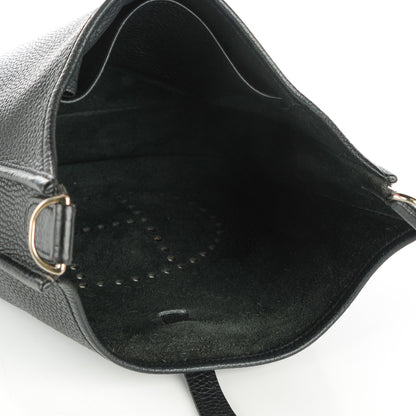Hermes Taurillon Clemence Evelyne PM Black 5 of 10