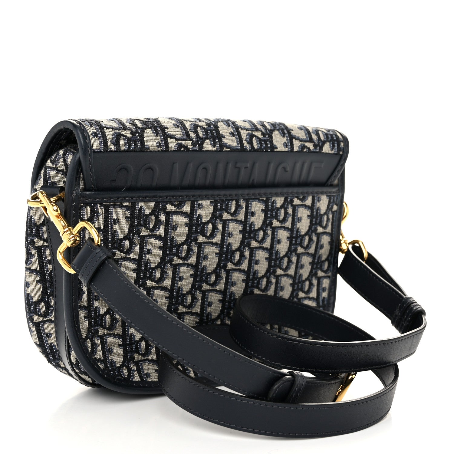 Christian Dior Oblique Medium Bobby Flap Blue 3 of 9