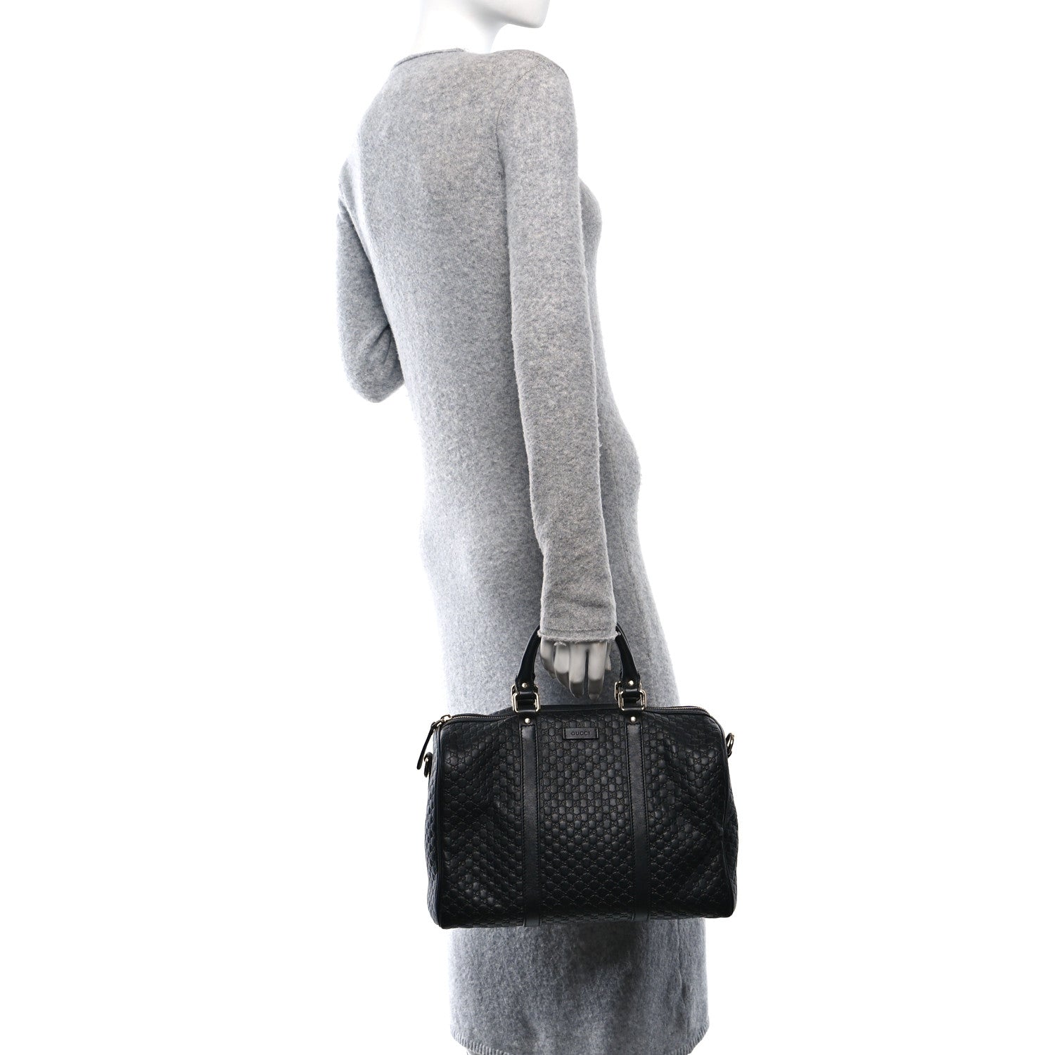 Gucci Microguccissima Medium Joy Boston Black 2 of 11