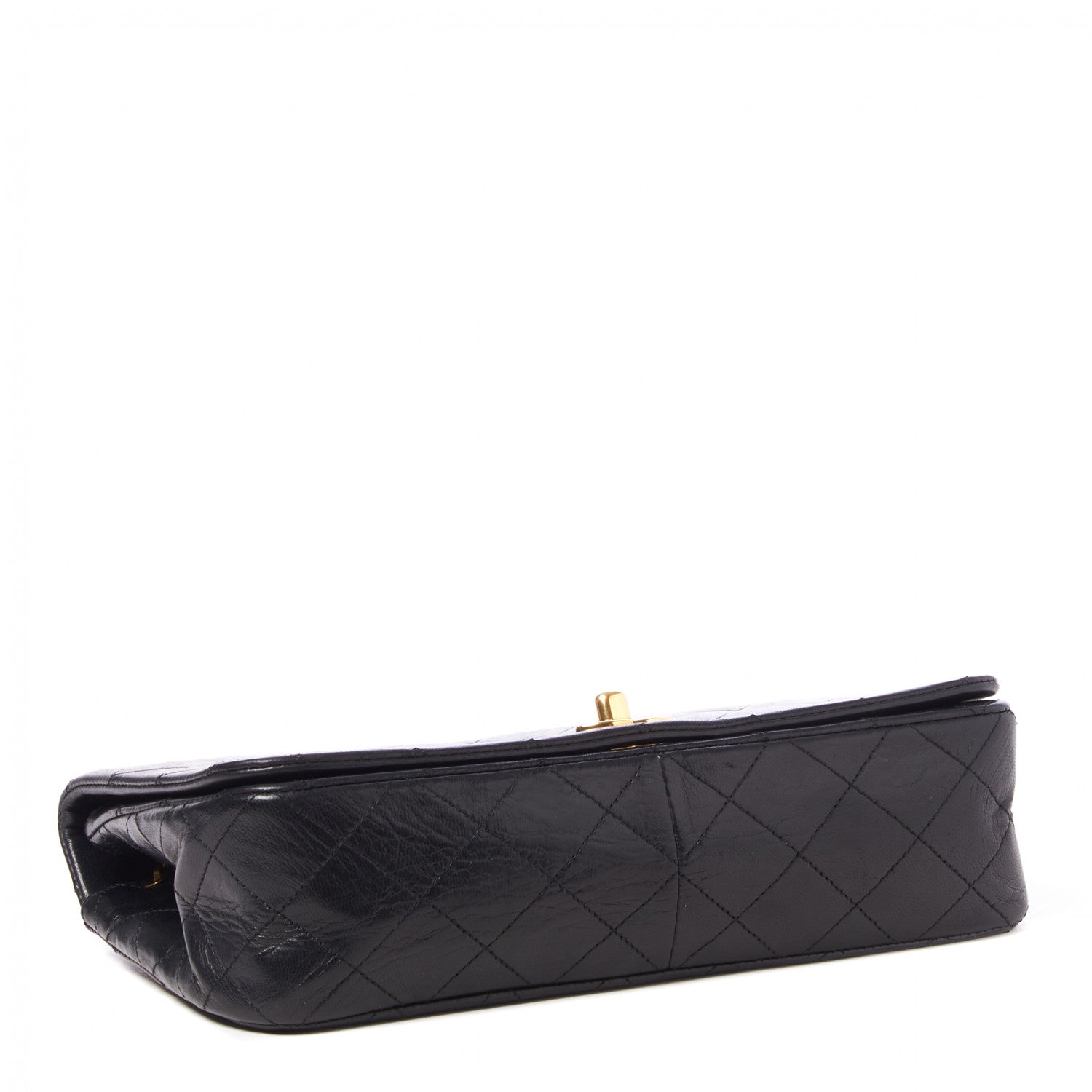 Chanel Lambskin Quilted Small Single Flap Bag Black 3 of 9