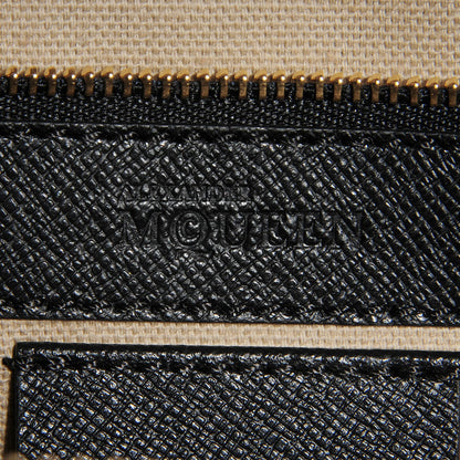 Alexander McQueen Grained Calfskin Medium Heroine Black 7 of 9