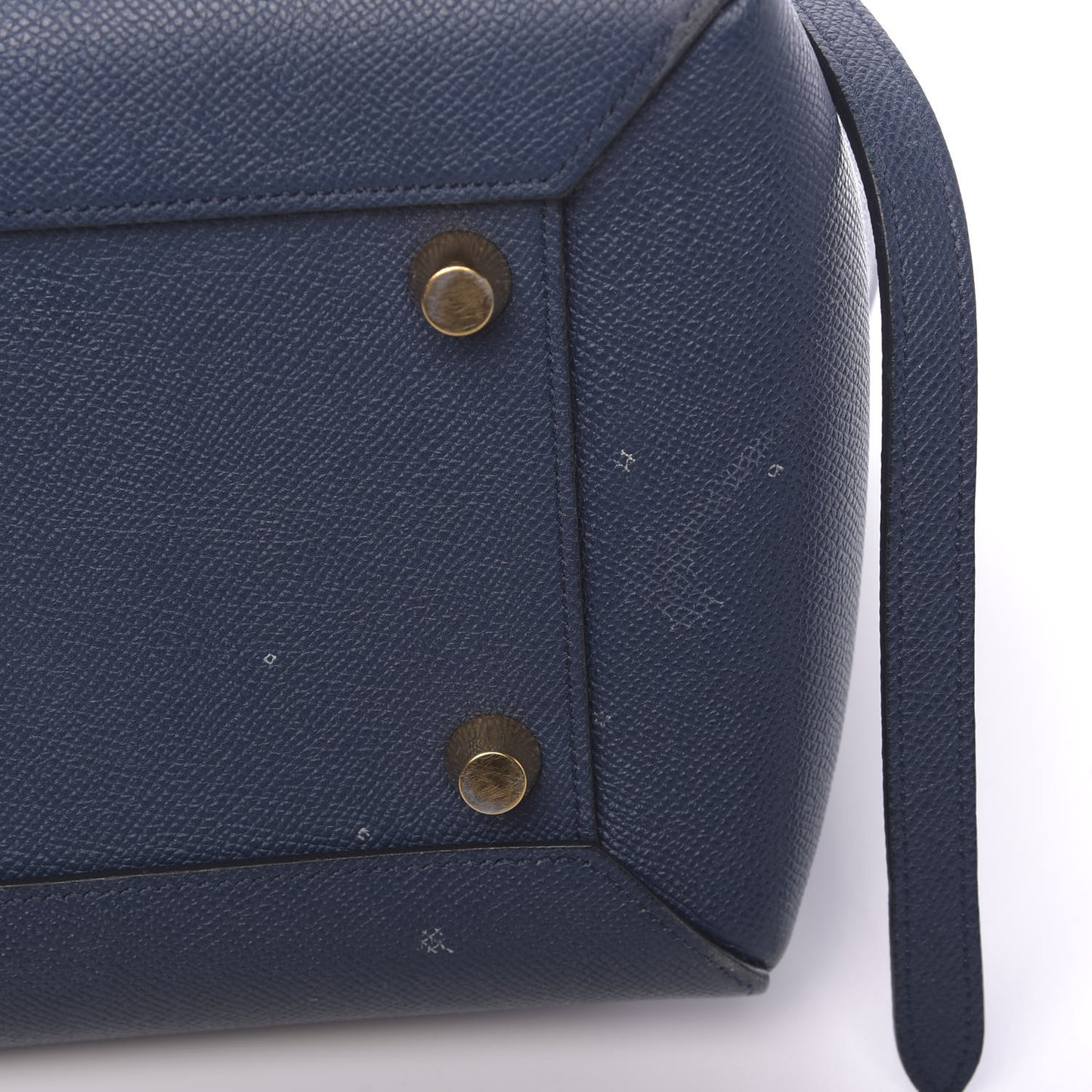 Grained Calfskin Mini Belt Bag Deepsea