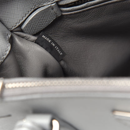 Prada Saffiano Small Galleria Double Zip Tote Nube 16 of 16