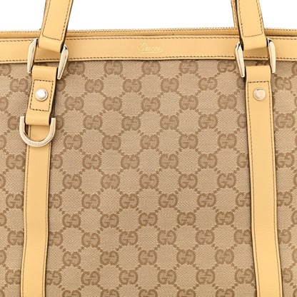 Gucci Monogram Medium Abbey Tote Yellow 8 of 10