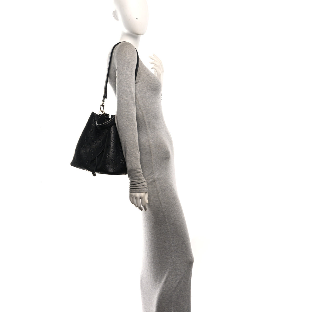 Louis Vuitton Empreinte Neonoe MM Black 2 of 9