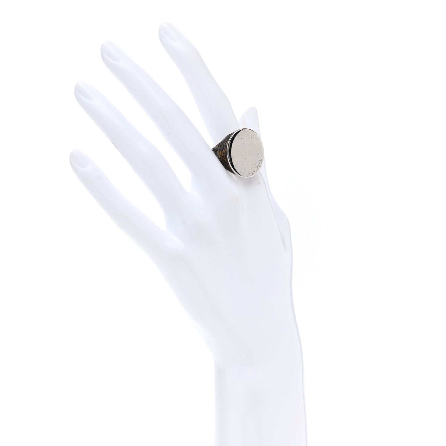 Monogram Ring M Silver
